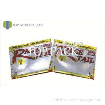 Custom Fishing Food Bag For Fishing Lure , Fishing Bait Pac